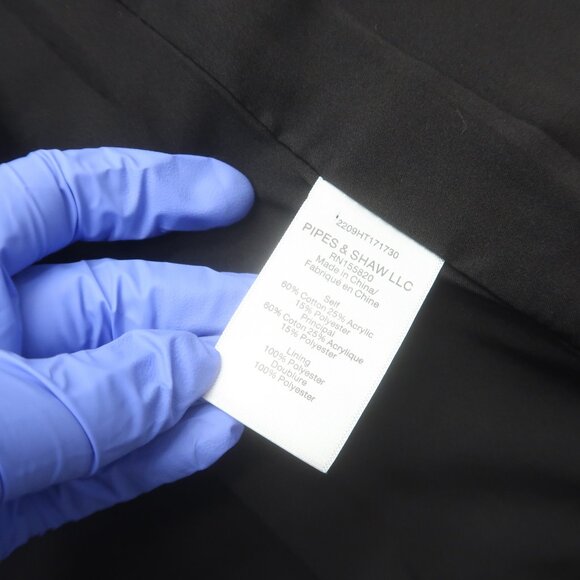 Veronica Beard Taja Houndstooth Plaid Tweed Double Breasted Blazer Jacket Size 8 - Picture 8 of 15